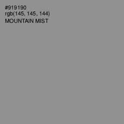 #919190 - Mountain Mist Color Image